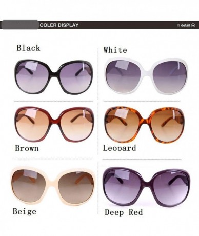 Square Summer Sunglasses Women Sun Glasses Vintage Fashion Big Frame UV400 Oculos De Sol Feminino YJW015 - CZ197A2C2Y4 $36.26