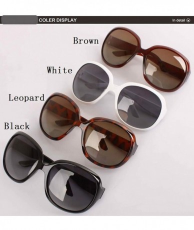 Square Summer Sunglasses Women Sun Glasses Vintage Fashion Big Frame UV400 Oculos De Sol Feminino YJW015 - CZ197A2C2Y4 $36.26