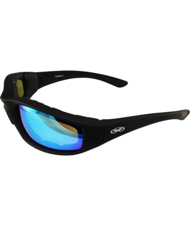 Sport Eyewear Black Frame Kickback Riding Glasses with GT Lenses - G-Tech Blue Lens - C411J8N5KVB $14.99