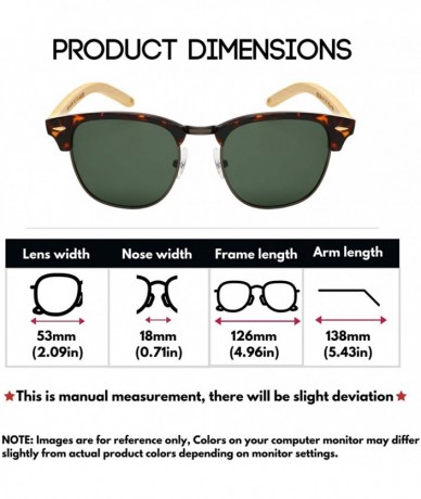Semi-rimless Designer Inspired Rimless Polarized Sunglasses - Tortoise Frame/Green Mirrroed Lens - C418UKC62IS $12.00