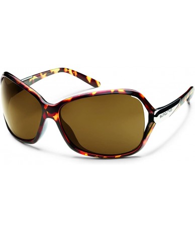 Wrap Symphony Polarized Sunglasses - Tortoise Frame - C8117Z3EYY5 $80.08