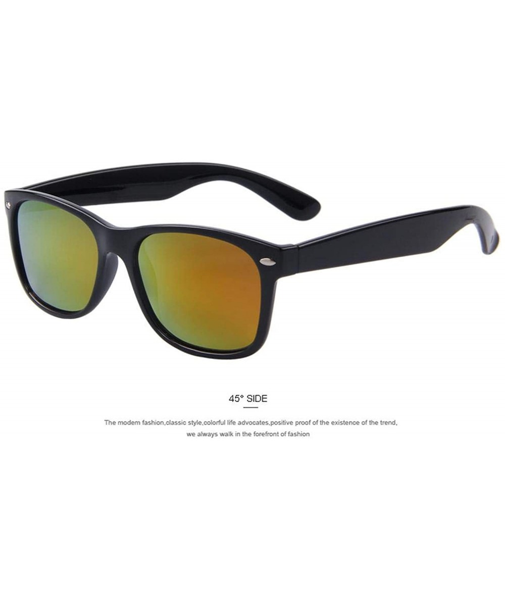 Goggle Men Polarized Sunglasses Classic Retro Rivet Shades Er Sun Glasses UV400 S683 - C05 - CH198AHOE93 $37.85