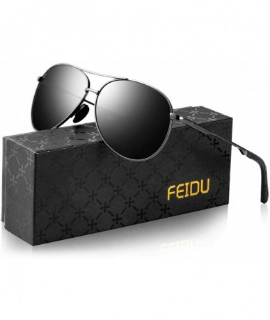 Goggle Polarized Sunglasses Aviator Sunglasses for Men - Polarized Aviator Sunglasses for Men Sunglasses Man FD9002 - C618KO3...