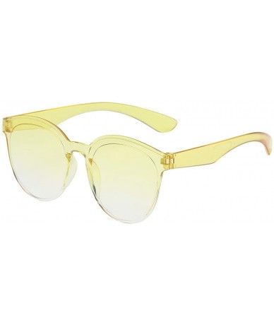 Rimless Sunglasses Transparent Lightweight - Q - CQ194YHI58A $9.03