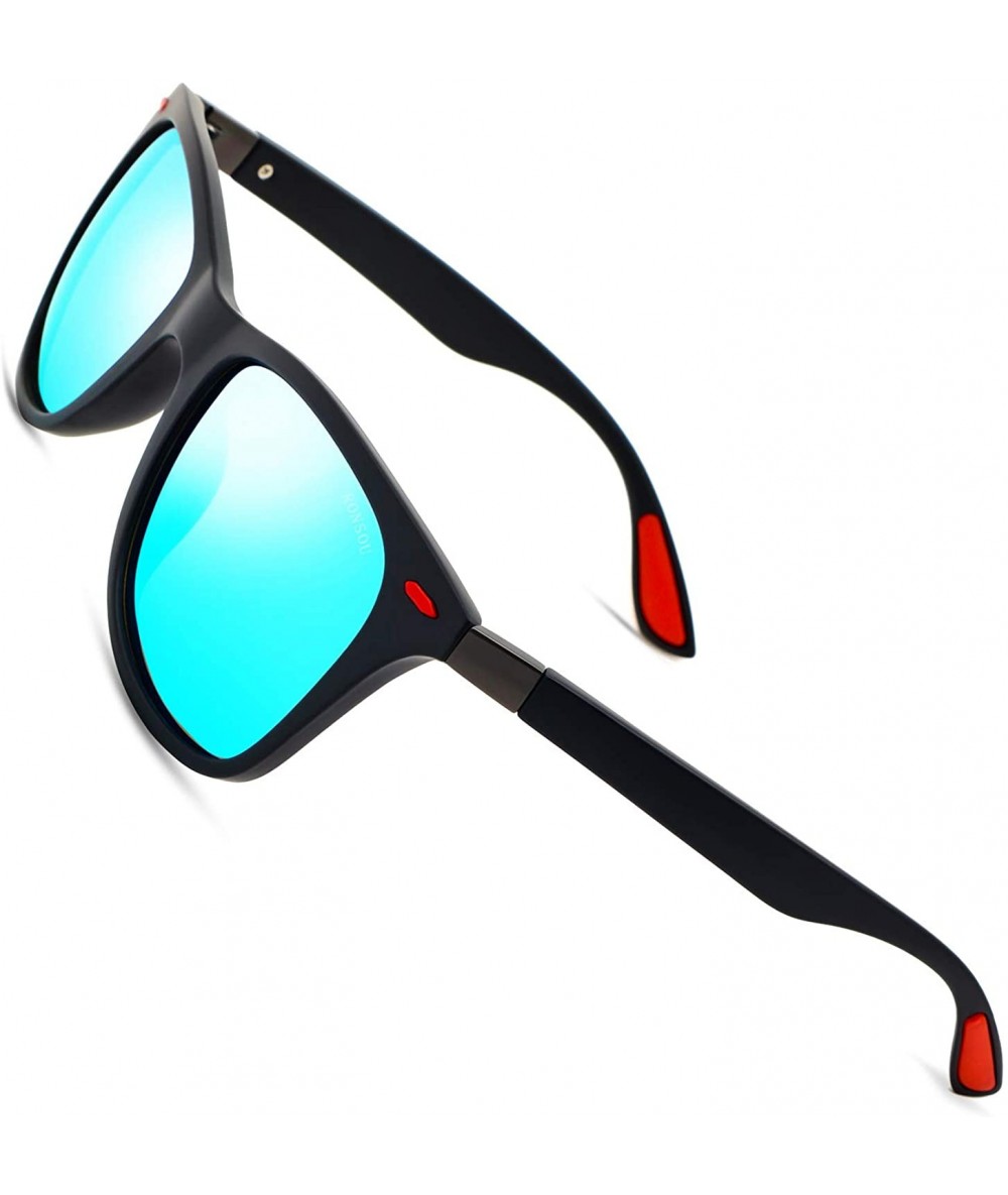 Round Vintage Sunglasses With Black Lenses & Black Frames