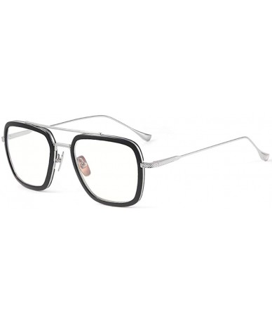 Sport Glasses Vintage Aviator Sunglasses Classic - Clear Lens - C818WAMQ995 $16.54