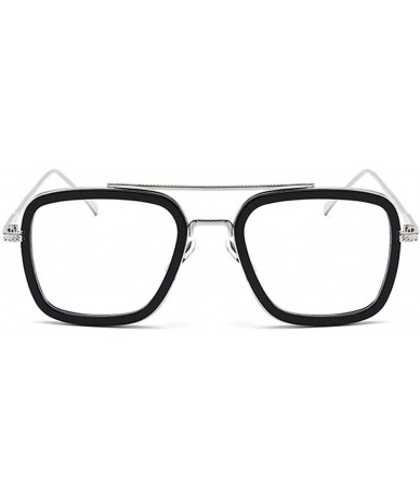 Sport Glasses Vintage Aviator Sunglasses Classic - Clear Lens - C818WAMQ995 $16.54