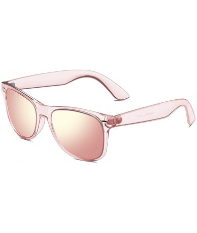 Rectangular Polarized Sunglasses for Men Retro - Polarized Retro Sunglasses for Men FD2149 - 2.4-transparent-pink - CQ18A73MG...