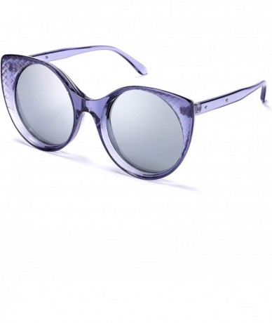 Oversized Oversized Mirrored Sunglasses for Women/Men- Polarized Sun Glasses with 100% UV400 Protection - C4199DAGYDM $31.21