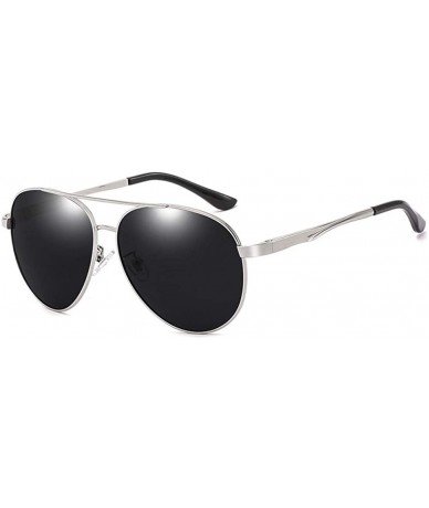 Oval Men's Polarized Sunglasses Personalized Fashion Driver Driving Riding Sunglasses UV Protection - C2190MM80DS $24.70
