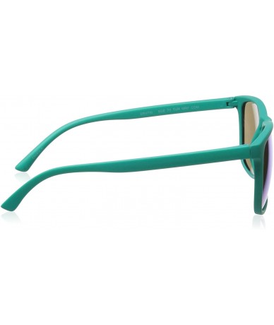Aviator Women's Sge 70 Tur Mrf Sunglasses - Turquoise - 55.5 mm - C212N5JGPQE $24.92