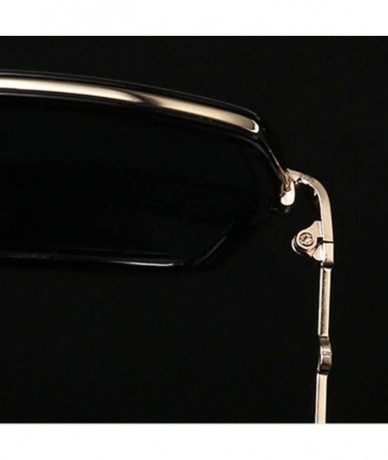 Oversized Oversized Square Sunglasses for Women Vintage UV Protection Eyewear Sun Shades Glasses - Beige - CI18X6IDEZ7 $17.17