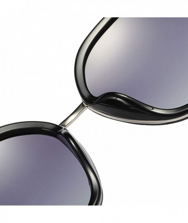 Rectangular Ladies Vintage Round Polarized HD TAC Sunglasses for Women Classic Retro Designer Style - C - CM198O8H0K2 $20.44