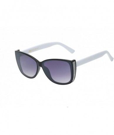 Round Western Fashion Round and Druzy Sunglasses. - White - C5190RAEZ6O $49.51