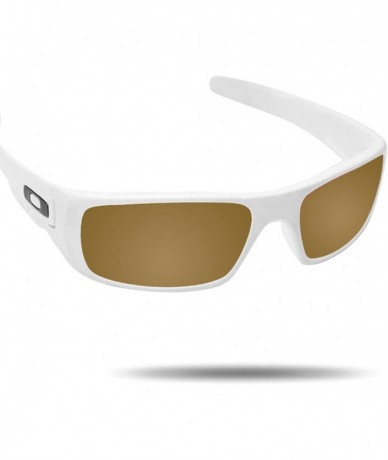 Rectangular Replacement Lenses Crankshaft Sunglasses - Various Colors - Bronze Gold - Anti4s Mirror Polarized - CH18EO8TNYS $...
