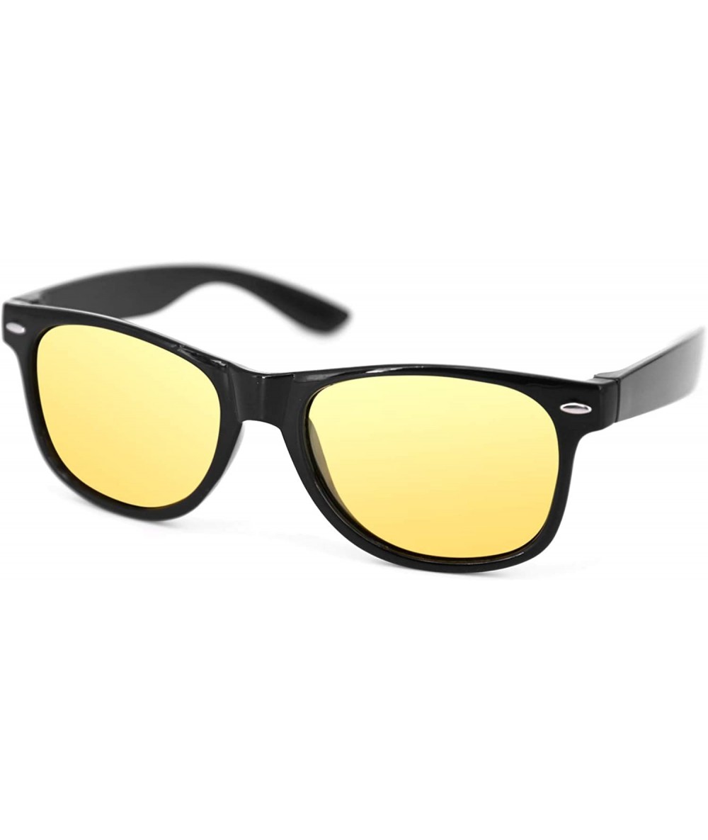 Oval Driving Glasses Vision Polarized Sunglasses - CH192DGM3RN $10.40
