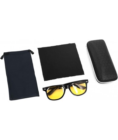 Oval Driving Glasses Vision Polarized Sunglasses - CH192DGM3RN $10.40