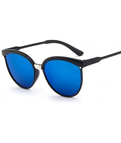 Cat Eye Sunglasses Women Luxury Plastic Sun Glasses Classic Retro Cat Eye Outdoor - 1 - CQ18R3ACCDT $29.43