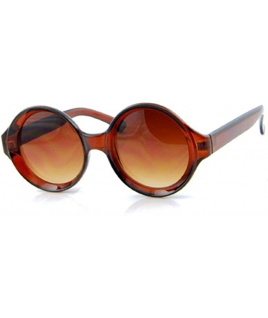 Semi-rimless Retro Sunglasses for Women Men-0 UVA & UVB Protection - Sun Glasses with Case - C - CL18WNYOU9Y $59.68