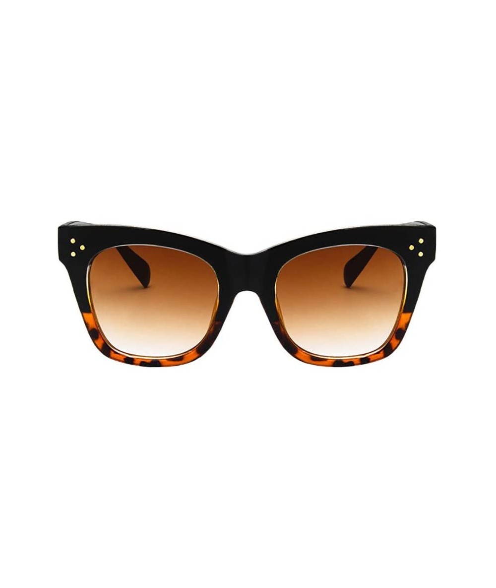 Oversized Oversized Sunglasses for Women Sports Eyewear Shades Sun Glasses UV Pretection - Coffee - CN18X5DSOYU $6.32