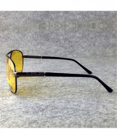 Goggle Polarized Sunglasses Men Women Night Vision Driving Glasses Goggles Driver Yellow Sun UV400 - C3 Red - CV198AI8QCA $34.29