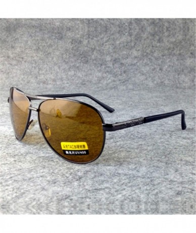 Goggle Polarized Sunglasses Men Women Night Vision Driving Glasses Goggles Driver Yellow Sun UV400 - C3 Red - CV198AI8QCA $34.29