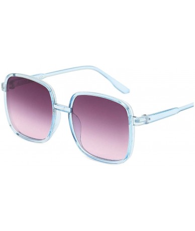 Square Black Frame Classic Designer Big Sunglasses Women Brand Trend Sexy Glasses Adult Eyeglasses - Pink-pink - C2197Y6G77I ...