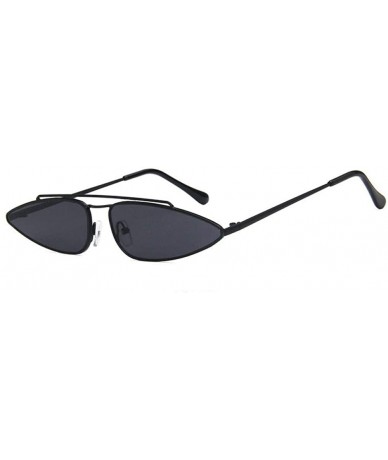 Aviator Sunglasses Fashion Metal Small Frame Teardrop Shaped Cat Eye UV400 Mirror Sun 3 - 1 - CZ18YQWG5ET $11.60
