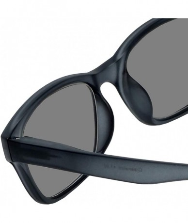 Rectangular Greenwich Polarized Magnetic Sunglasses - Smoke - C718HYZCNAC $20.14