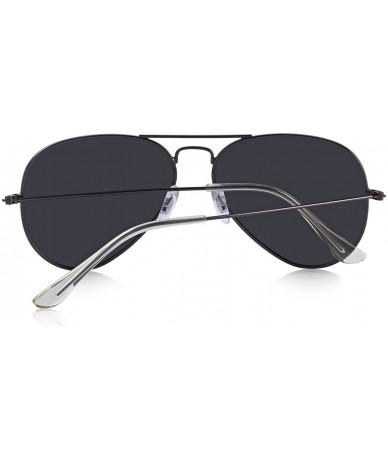Aviator Classic Pilot Polarized Sunglasses for Men/Women58mm O8025 - Gray&silver - CM18H34G0EU $16.85