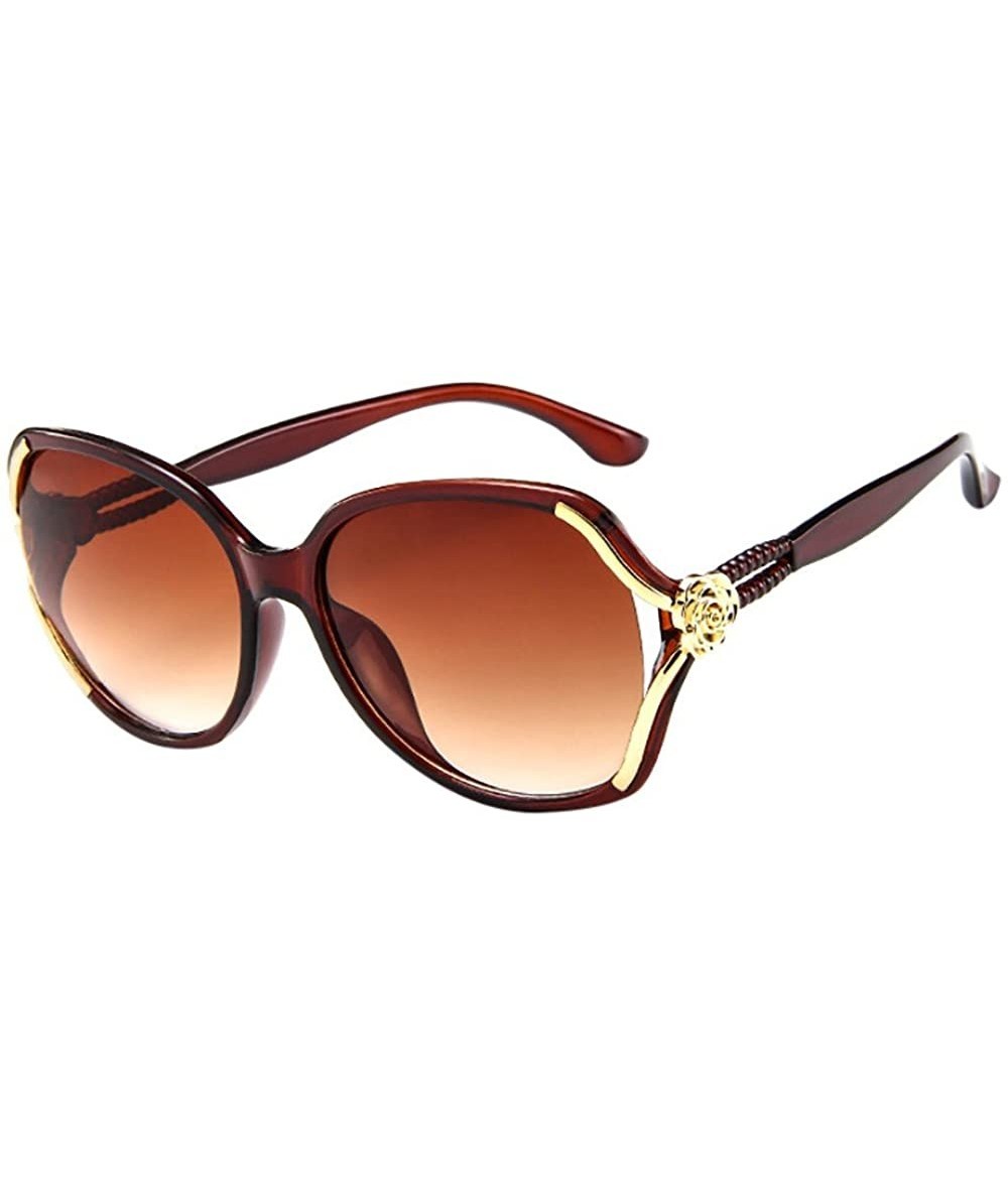 Round Mens Womens Rose Big Frame Retro Vintage Sunglasses Eyeglasses - A - CD1945CTECS $11.16