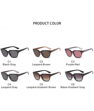 Square Square Sunglasses Women Retro Big Box Vintage Trend Sun Glasses Female Rivet Brand Designer Eyeglasses UV400 - CP198UC...
