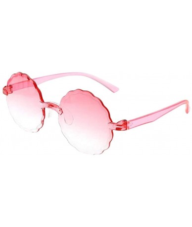 Rimless Rimless Sunglasses Transparent Eyewear - C - CK1906RUAUM $6.76