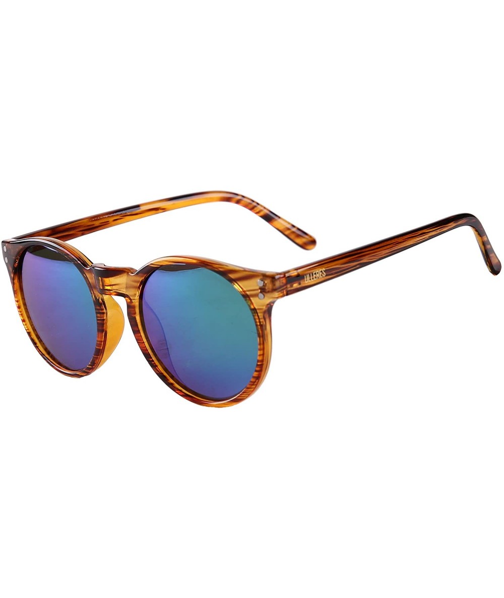 Square Sunglasses Women Man's Polarized Driving Retro Fashion Mirrored Lens UV Protection Sunglasses - CS185685H0O $20.62
