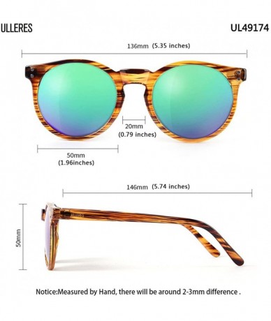 Square Sunglasses Women Man's Polarized Driving Retro Fashion Mirrored Lens UV Protection Sunglasses - CS185685H0O $20.62