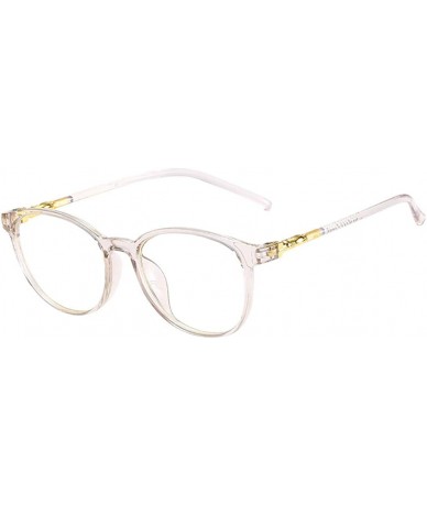 Oversized Unisex Stylish Square Eyeglasses Fashion Glasses Clear Lens Eyewear - Gray - C818UE5O9K6 $22.93