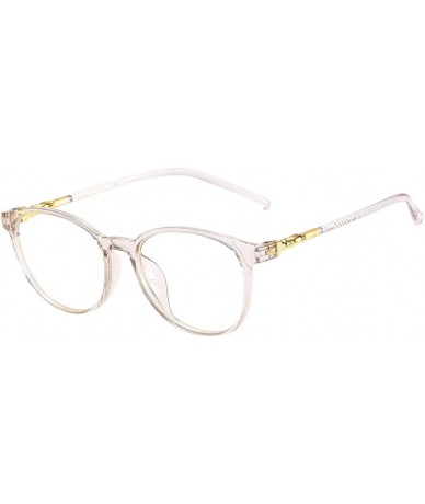 Oversized Unisex Stylish Square Eyeglasses Fashion Glasses Clear Lens Eyewear - Gray - C818UE5O9K6 $11.46