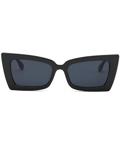 Rimless Women Vintage Classic Nerdy Thin Plastic Clear Lens Eye Sunglasses - A - CU18Q69QT9Z $7.69