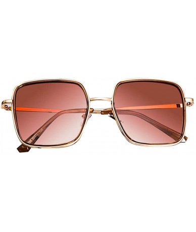 Sport Oversized Sunglasses for Women - Tigivemen Polarized Fashion Vintage Eyewear polarized uv protection Glasse - CX18RLX80...