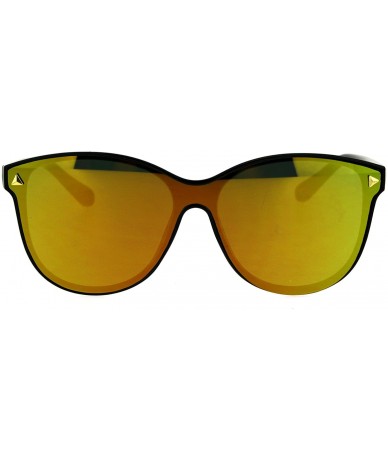 Butterfly Womens Fashion Sunglasses Black Minimal Frame Color Mirrored Lens UV 400 - Black - CX186029094 $11.45