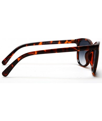 Round Bifocal Reading Sunglasses Fashion Readers Sun Glasses for Men and Women - Brown - CZ12EDR9QS9 $26.07