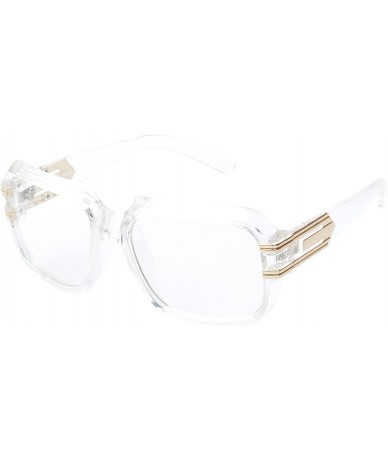 Square 'Paxton' Square Fashion Sunglasses - Clear-clear - CA11P2VIT0H $21.02