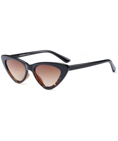 Cat Eye Fashion Mod Chic Super Cat Eye Triangle Sunglasses Women Vintage Retro Eyewear - C8 - CH189YCUKKT $33.08