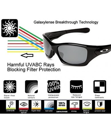 Oversized Replacement Lenses Monster Dog Titanium Color Polarized - Titanium - C6129VL1IIN $23.22