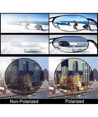 Oversized Replacement Lenses Monster Dog Titanium Color Polarized - Titanium - C6129VL1IIN $23.22