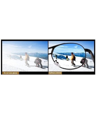 Square Men Polarized Brand Driving Sunglasses UV400 Fashion Flat Eye Wear With Case - Gun - CW12JAH3515 $15.47