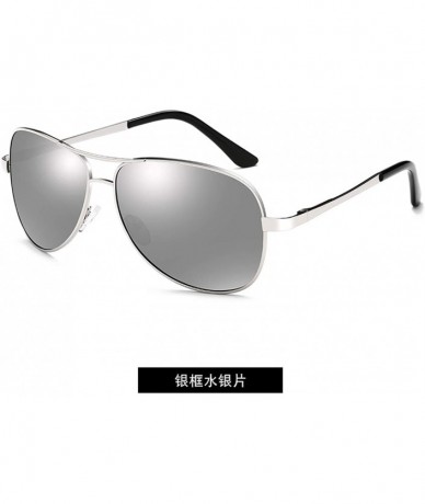 Oversized New Retro Polygon Oversized Polarized Discolored Sunglasses Men Sun Glasses Vintage Metal Frame Eyewear UV400 - 7 -...