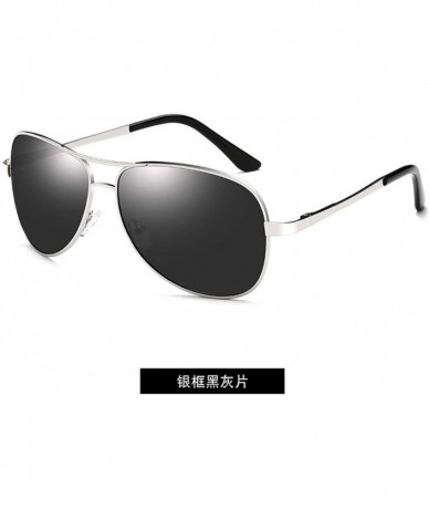 Oversized New Retro Polygon Oversized Polarized Discolored Sunglasses Men Sun Glasses Vintage Metal Frame Eyewear UV400 - 7 -...