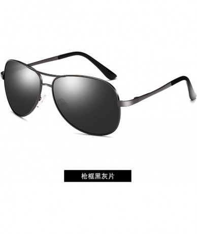 Oversized New Retro Polygon Oversized Polarized Discolored Sunglasses Men Sun Glasses Vintage Metal Frame Eyewear UV400 - 7 -...