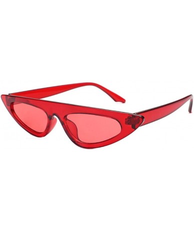 Goggle Sunglasses for Men Women Chic Glasses Goggles Vintage Glasses Retro Eyewear Sunglasses Party Favors - Wine Red - CS18Q...